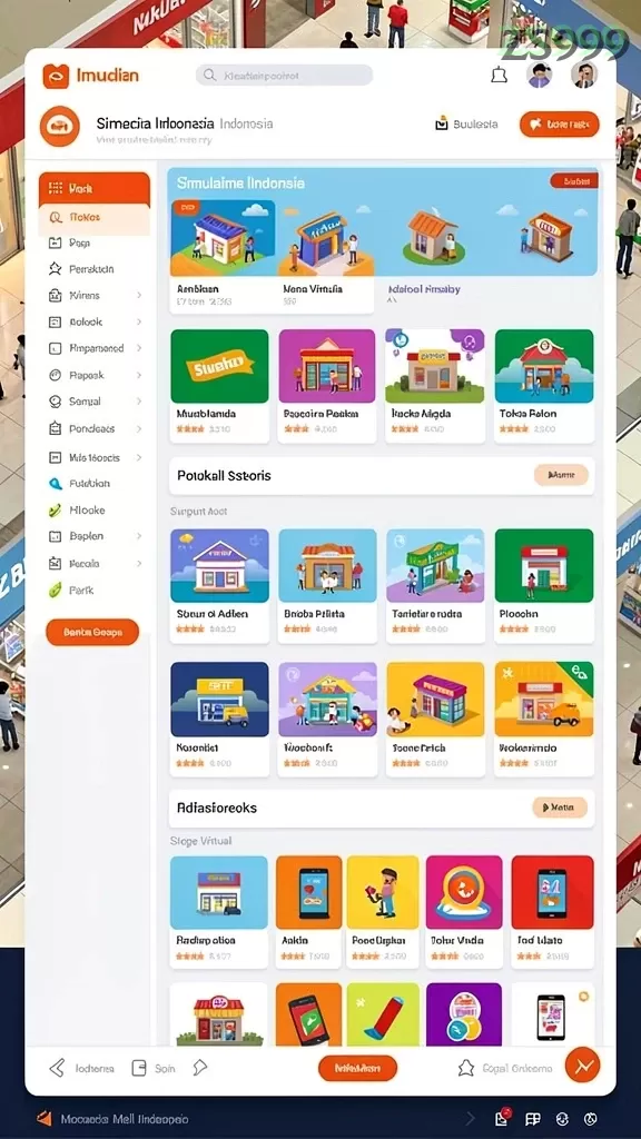 Cuplikan layar 333666 — menu navigasi