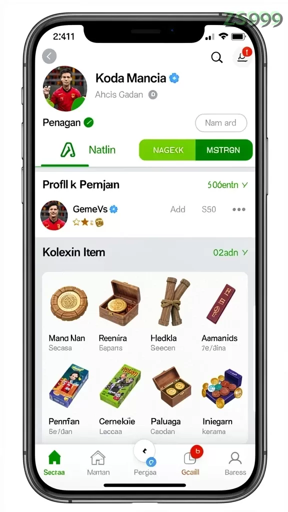 Cuplikan layar BAHAGIA777 — pengaturan akun
